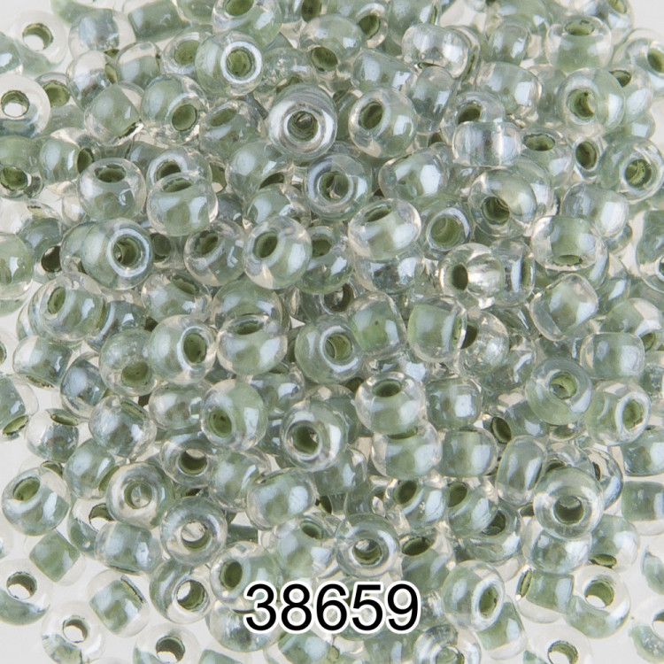 Бисер PRECIOSA (Чехия) круглый 5 10/0 2.3 мм 500 гр 38659 (Ф433) хаки