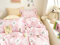 Постельное белье из твил-сатина TANGO bear story 50х70 (2шт) 1,5-спальное