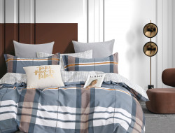 Постельное белье из твил-сатина TANGO кубрикс 50х70 (2шт), 70х70 (2шт) евро