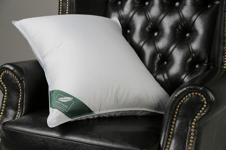 Подушка из серого гусиного пуха ANNA FLAUM FRUHLING KOLLEKTION 50х70 средняя