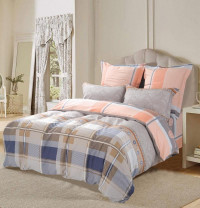 Постельное белье из печатного сатина SAILID B-205-1 1,5-спальное