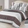 Постельное белье из микросатина с одеялом TANGO DE VERANO Y-08 50х70 (2шт) евро