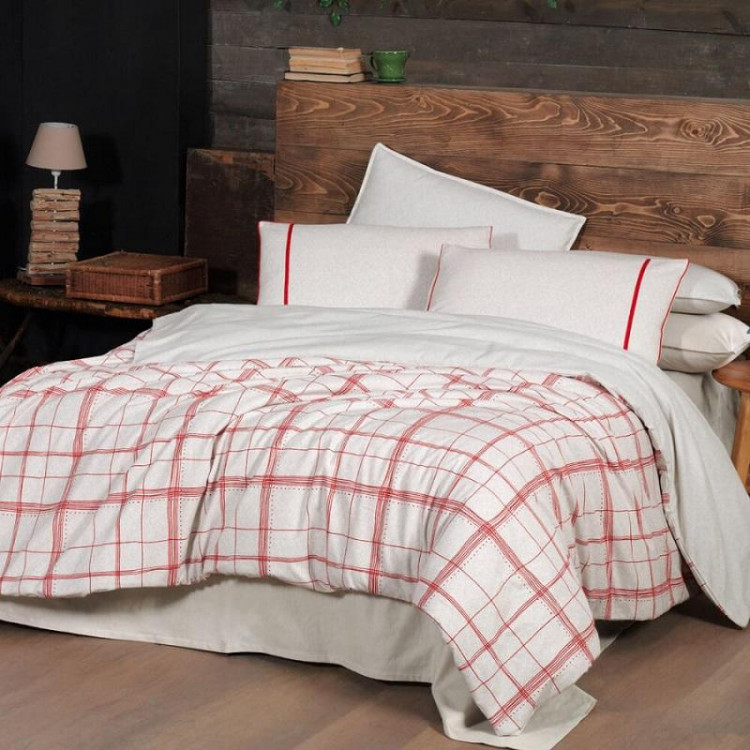 Постельное белье из фланели SAREV BRAMO BEJ 1,5-спальное