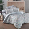 Постельное белье из поплина SAREV FANCY N194 ERICA V1-GRI 50х70 (2шт) евро