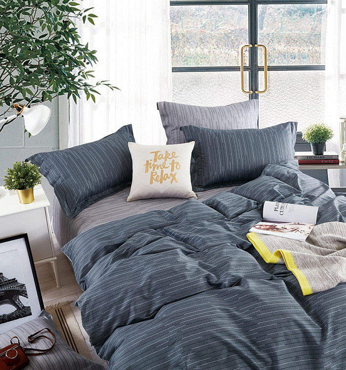 Постельное белье из сатина TANGO эммитео 70х70 (2шт) 1,5-спальное