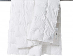 Одеяло кассетное из белого гусиного пуха с бортиком BELPOL STATUS 140х205 теплое