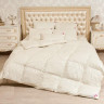 Одеяло пуховое кассетное Легкие Сны КАМЕЛИЯ шампань 172х205 теплое