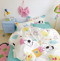 Постельное белье из твил-сатина TANGO верный друг 70х70 (2шт) 1,5-спальное