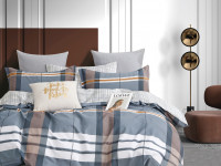 Постельное белье из твил-сатина TANGO кубрикс 70х70 (2шт) 2-спальное