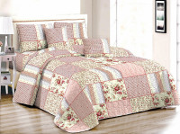 Покрывало с наволочками из полиэстера TANGO PATCHWORK PW444-87 230х250