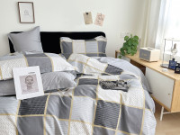 Постельное белье из твил-сатина TANGO стилотто 50х70 (2шт), 70х70 (2шт) евро