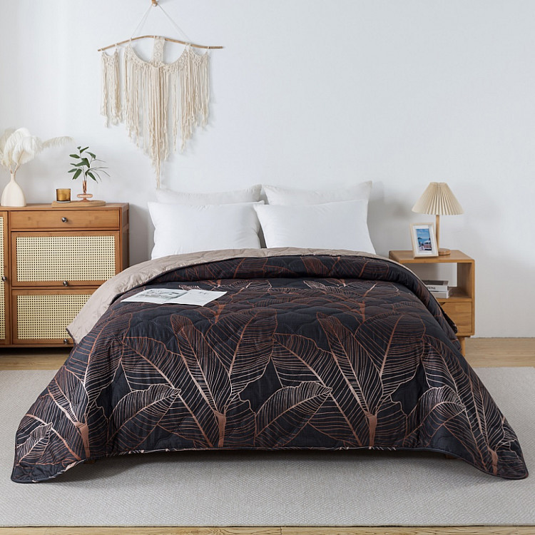 Покрывало стеганое из полисатина TANGO SIESTA Ботанзи 160х220