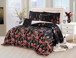 Покрывало с наволочками тонкое из полисатина TANGO LAFAYETTE MF-26 240х260