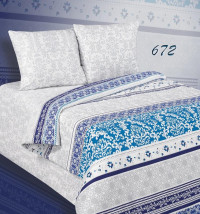 Постельное белье из поплина двухстороннее АЛЬВИТЕК ПА-672 семейное