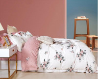 Постельное белье двухстороннее из твил-сатина SAILID BP-141-2 2-спальное