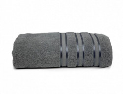 Полотенце махровое хлопковое KARVEN H5154 MIKRO DELUX k-gri 70х140