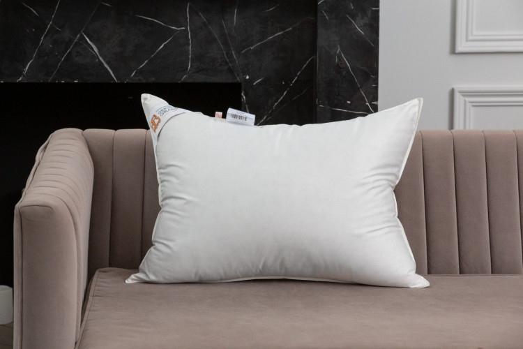 Подушка детская пуховая PRINZ AND PRINZESSIN Kinder Platinum Grass мягкая 50х68