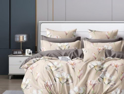 Постельное белье двухстороннее из твил-сатина SAILID BP-148-4 семейное