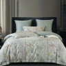 Постельное белье из египетского хлопка Premium ASABELLA Ноты шалфея 50х70 (1шт) и 70х70 (1шт) 1,5-спальное