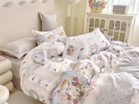 Постельное белье из твил-сатина TANGO dolly 70х70 (2шт) 2-спальное