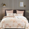 Постельное белье из хлопкового жаккарда ASABELLA Пионовый сад 50х70 (2шт) и 70х70 (2шт) евро