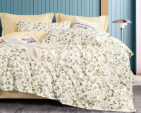 Постельное белье двухстороннее из твил-сатина SAILID BP-157-3 евро