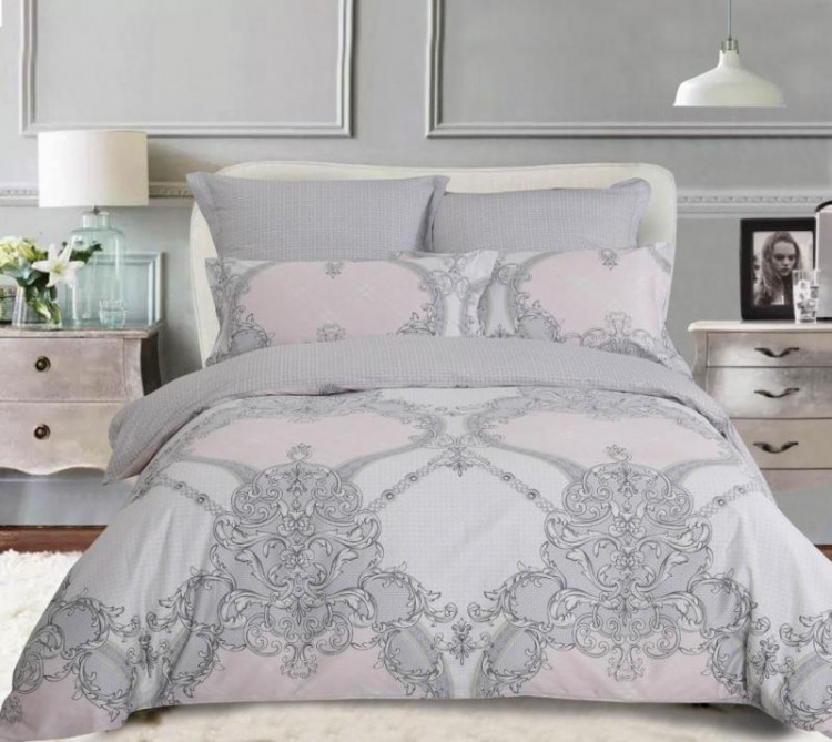 Постельное белье из сатина печатного САЙЛИД B-191 семейное