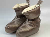 Сапожки-носочки пуховые GERMAN GRASS Comfort Socks Travel Grass Milk Chocolate