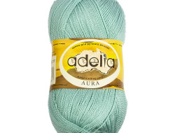 Пряжа ADELIA AURA №011 светло-мятная 100% акрил, 10 шт х 50 гр, 250 м +/- 5 м