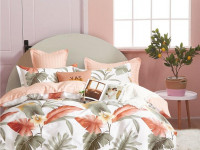 Постельное белье двухстороннее из твила TANGO парадис 50х70 (2шт) 2-спальное