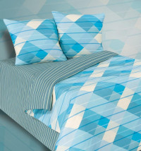 Постельное белье из поплина двухстороннее АЛЬВИТЕК ПА-727 евро
