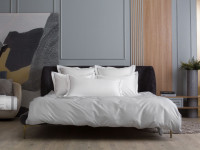 Комплект наволочек из египетского хлопка GERMAN GRASS с широкой отделкой Alpine Ash Grey Allure Grass 70х70 (2шт)