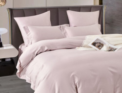 Постельное белье фланелевое из тенсела ASABELLA Весенний румянец 50х70 (2шт) и 70х70 (2шт) евро