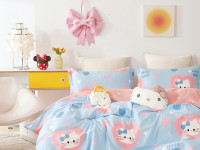 Постельное белье из твил-сатина TANGO hello baby 50х70 (2шт) 2-спальное