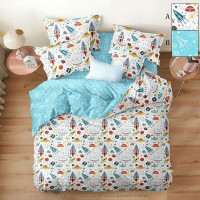 Постельное белье для малышей из поплина АЛЬВИТЕК ПДA-10-001 КОСМИК