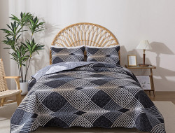 Покрывало с наволочками из полиэстера TANGO PATCHWORK PW444-104 230х250