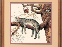 Набор для вышивания DIMENSIONS 35087 Слишком устал 28x28 см