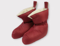 Сапожки-носочки пуховые GERMAN GRASS Comfort Socks Travel Grass Marsala