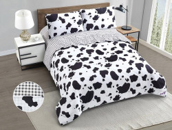 Постельное белье из микросатина с одеялом TANGO DE VERANO Y-96 50х70 (2шт) семейное