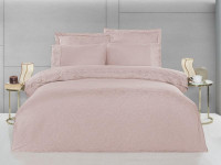 Постельное белье из жаккарда с кружевом KARVEN N166-J2-V5 50х70 (4шт)