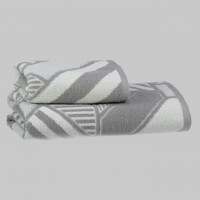 Полотенце махровое хлопковое SAREV H1040 PISA V1-GRI 80х150