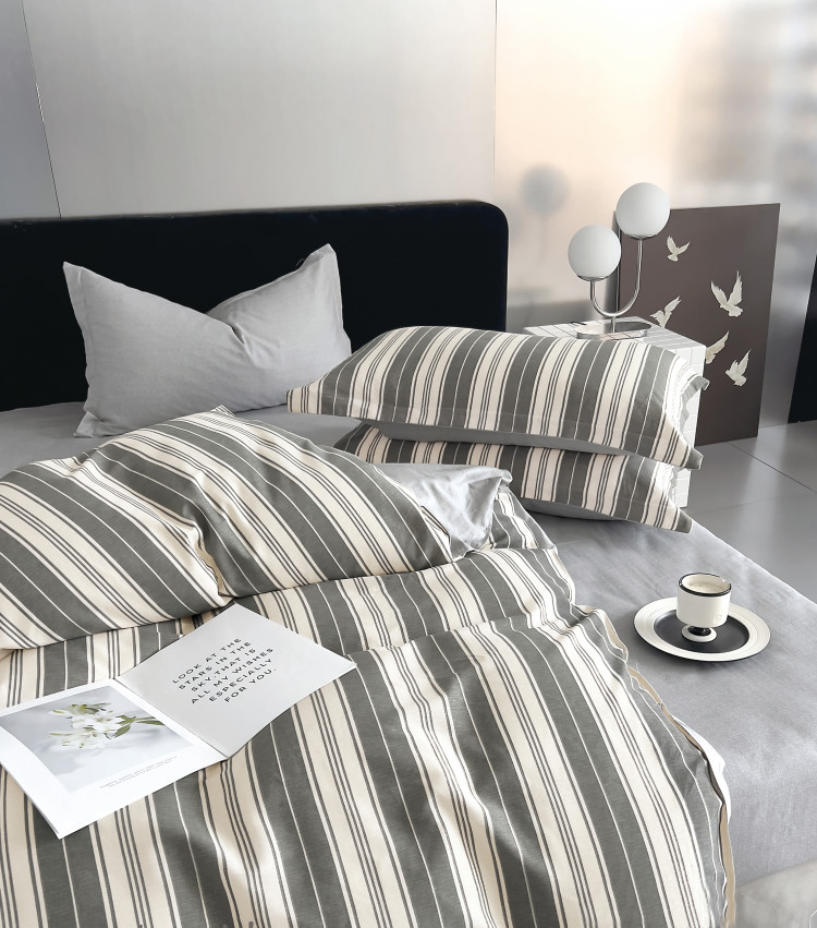 Постельное белье из твил-сатина TANGO нотти 50х70 (1шт), 70х70 (1шт) 1,5-спальное