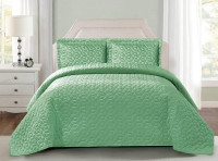 Покрывало с наволочками тонкое из велюра TANGO ROMBI ROM-12 240х260