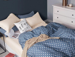 Постельное белье двухстороннее из твил-сатина SAILID BP-71-3 евро