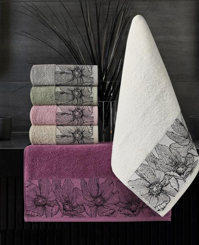 Набор кухонных полотенец махровых хлопковых KARVEN HM689 PRAG V22 30х50 (шт)