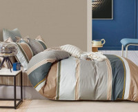 Постельное белье двухстороннее из твил-сатина SAILID BP-165-3 евро