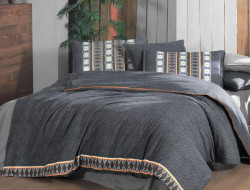 Постельное белье из фланели SAREV TOMRIS GRI 1,5-спальное