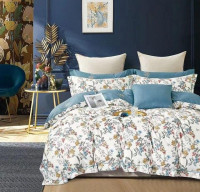 Постельное белье двухстороннее из твил-сатина SAILID BP-149-3 евро