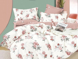 Постельное белье из твила TANGO теплый букет 50х70 (2шт), 70х70 (2шт) евро