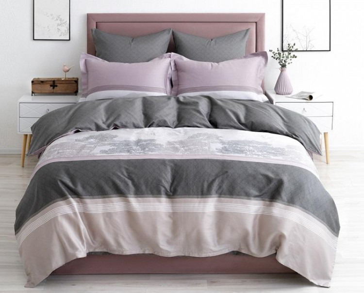 Постельное белье из сатина в коробке SAILID BN-6-4 семейное